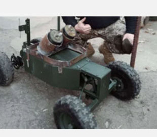 Українські розробники інтегрували осколкову міну у наземний безпілотник