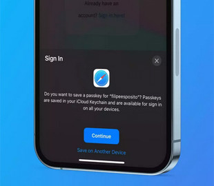 Как "беспарольный" вход будет работать на iPhone