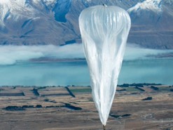 Аэростаты Google Loon передали интернет-сигнал на рекордное расстояние