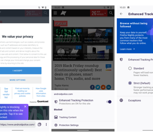 Вышел мобильный браузер Firefox Preview 3.0