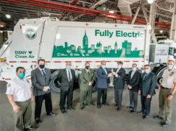 Электрический грузовик Mack будет убирать мусор в Нью-Йорке