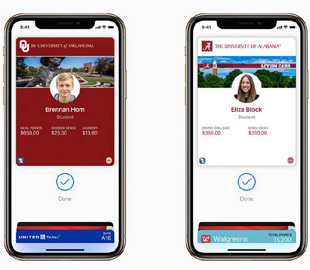Вместо студенческих удостоверений можно использовать iPhone и Apple Watch