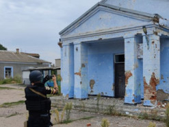 На звільнених територіях поліцейські фіксують численні злочини росіян