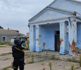 На звільнених територіях поліцейські фіксують численні злочини росіян