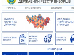 Сайт державного реєстру виборців адаптували для мобільних пристроїв