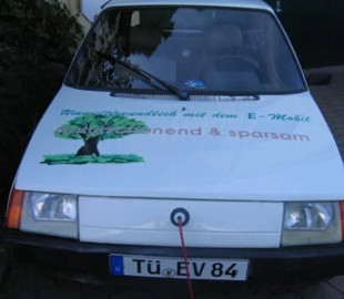 Унікальний електромобіль ЗАЗ «Таврія» знайшли у Німеччині