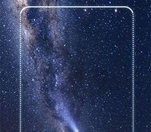 На первом живом фото Nubia Z18 виден небольшой вырез в экране