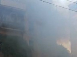 Зеленський показав наслідки ударів по Києву дронами-камікадзе