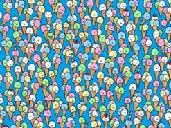 Леденец среди мороженого: Интернет поразила новая оптическая иллюзия