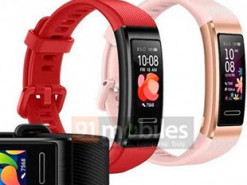 Опубликован рендер фитнес-браслета Huawei Band 4 Pro