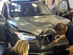 Оказывается, беспилотные машины Uber слишком часто требуют вмешательства водителя