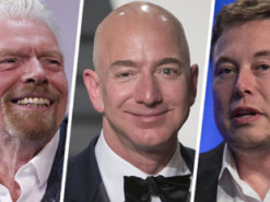 Джефф Безос, Ричард Брэнсон, Илон Маск: битва миллиардеров в космосе