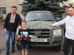 Школяр із Броварів за місяць назбирав кошти на автомобіль для ЗСУ