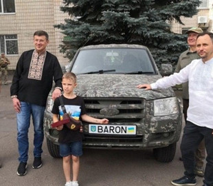 Школяр із Броварів за місяць назбирав кошти на автомобіль для ЗСУ
