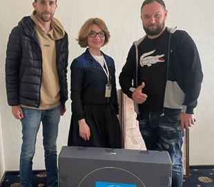 Київська область отримала ще один термінал Starlink у рамках благодійної програми