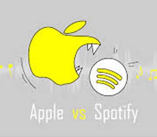 Сервис Apple Music обогнал основного конкурента на родном рынке