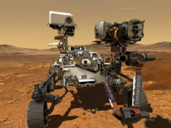 Впервые в истории. На Марсе ровер Perseverance записал звук летящего вертолета