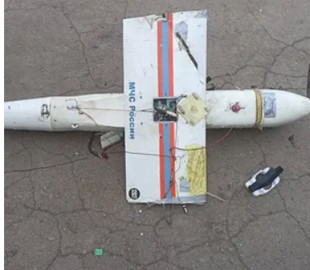 На Донбассе воины-разведчики уничтожили "птичку" МЧС России. Фото