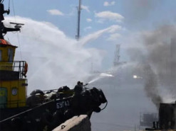 У порту Одеси спалахнула пожежа: Братчук пояснив, що сталося