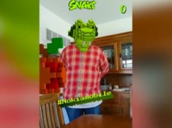 Nokia и Facebook запустили «Змейку» с дополненной реальностью