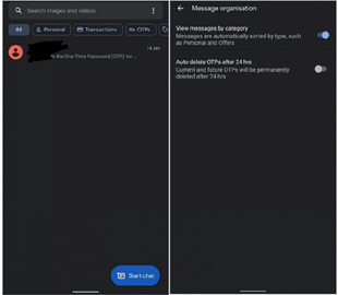 В Google Messages появилось автоматическое удаление SMS