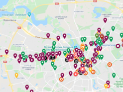 Протесты в Беларуси: Google создал интерактивную карту