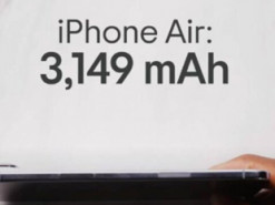 iPhone Air здивував великою батареєю на 3149 мАг