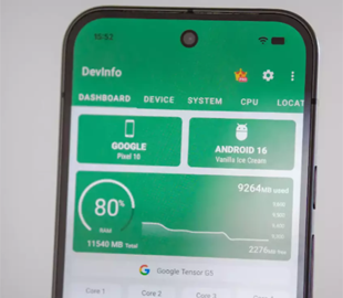 Google “вкрала” 3 ГБ пам’яті у власників Pixel 10 заради штучного інтелекту