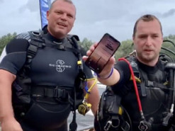 iPhone X “выжил” после двух дней на дне озера