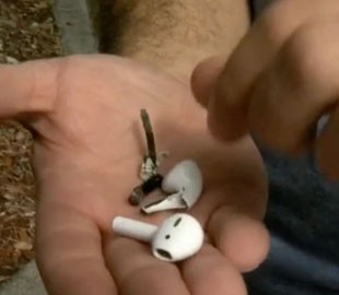 У жителя Флориды взорвались наушники AirPods