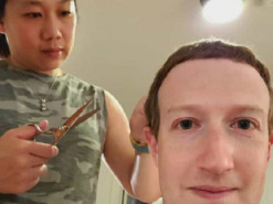 Цукерберг показал, как его подстригла жена