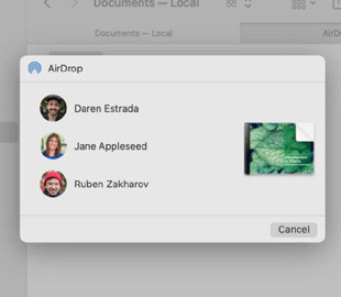 Технология AirDrop вскоре станет более безопасной