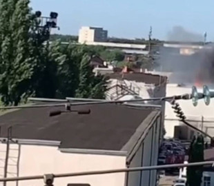 У Росії загорівся склад МВС