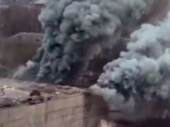 В "космической столице" России произошел масштабный пожар