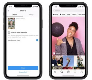 Соцсеть Instagram в 50 странах запустила аналог TikTok
