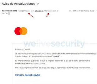 Обнаружена новая кибератака на пользователей MasterCard