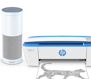 Принтеры HP начнут общаться с голосовыми помощниками