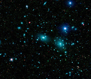 Астрономи з’ясували, що приховує гігантське скупчення галактик