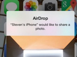 Технологию Apple AirDrop используют для отправки непристойных фотографий