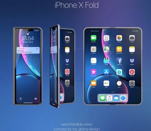 Концепт складного iPhone
