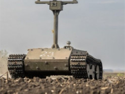 Український робот «Вепр» два тижні займався логістикою позицій ЗСУ, а окупанти не могли його знищити