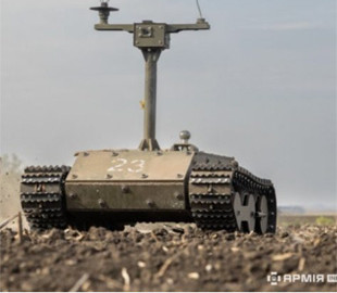 Український робот «Вепр» два тижні займався логістикою позицій ЗСУ, а окупанти не могли його знищити