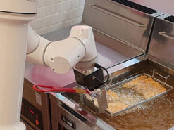 На фестивалі стартапів у Сеулі улюбленцем публіки став робот, що смажив курку