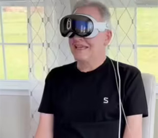 Гарнітуру Apple Vision Pro під’єднали до мозку людини за допомогою імпланту Synchron