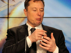 Акции Tesla обвалились после очередного твита Илона Маска