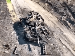 В російському танку Т-90М виявлено електронні компоненти французського виробництва