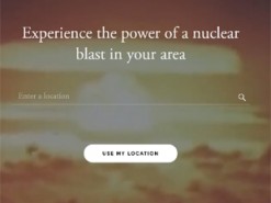 Пользователям предложили увидеть собственную смерть от ядерного взрыва