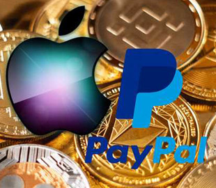 Apple і PayPal йдуть у світ криптовалют: банкіри вказують на ризики