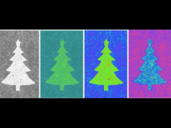 Создана самая тонкая в мире искусственная елка из графена