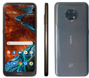 Опубликован рендер бюджетного 5G-смартфона Nokia G300